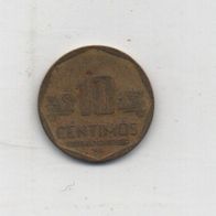 Münze Peru 10 Centimos 2006