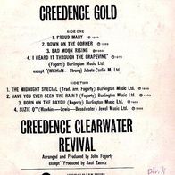 Creedence Clearwater Revival - Creedence Gold LP India
