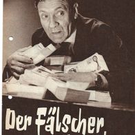 Filmprogramm IFB Nr. 05811 Der Fälscher von London Edgar Wallace 8 Seiten