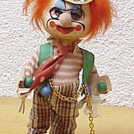 Clown-Puppe, 23 cm hoch