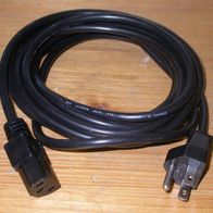 Netzkabel, Stecker für Nordamerika 3,60 m