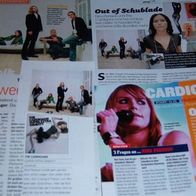 The Cardigans Nina Persson 5 pc Full Page Article Clippings Bericht