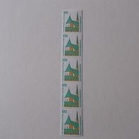 Bund Nr 1406 Au RI Postfrisch 5er Streifen mit Zählnummer