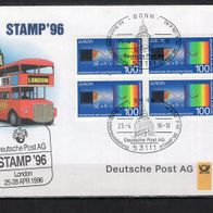 BRD / Bund 1996 Ausstellungsbeleg Stamp ´96 London mit MiNr. 1733 Sonderstempel