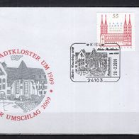 BRD / Bund 2009 Kieler Umschlag 2009 mit MiNr. 2579 Sonderstempel Kiel
