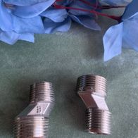 Cornat S-Anschluss 19,05 mm (3/4´´) + 12,70 mm (1/2´´) beidseitiges Außengewinde