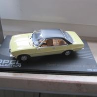 Ixo Opel Commodore Coupe B GS/E gelb schwarz 1:43