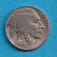 USA Cents 1936 D Indian Head oder Buffalo