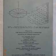 Rock-Color Chart prepared by the Rock-Color Chart Committee 1979.