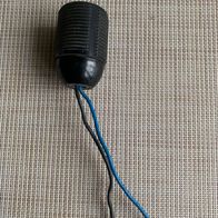 E27 Baustellenfassung, Lampenfassung, Umzugslampe, Renovierungsfassung