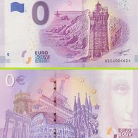 0 Euro Schein Pointe du Raz UECJ 2018-2 selten Nr 4624