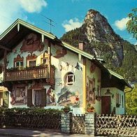 82487 Oberammergau Lüftelmalerei am Rotkäppchenhaus