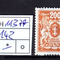 Los H11377: Danzig Mi. 142 *