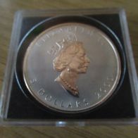 Maple Leaf 2000 Privy Dragon, 1 oz 9999 Silber, 5 Dollars, gekapselt