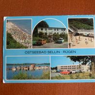 Postkarte, Ansichtskarte Ostseebad Sellin - Rügen