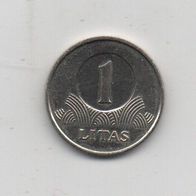 Münze Litauen 1 Litas 2001