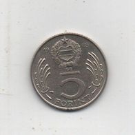 Münze Ungarn 5 Forint 1989