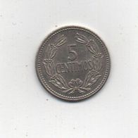 Münze Venezuela 5 Centimos 1964