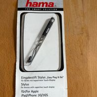 Hama Eingabestift Stylus „Easy Plug & Go“ - für iPad & iPhone