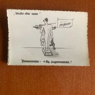 Motivkarte, Bild, Mini Grußkarte, witzige Sprüchekarte, Motiv 1