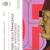 San Marino 2 Euro 2022 BU Piero della Francesca Sondermünze
