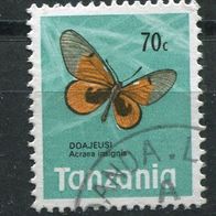 OAT022 Tansania, echt gelaufen o , Michel 43. 1,00 M€, (2017)