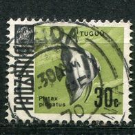 OAT025 Tansania, echt gelaufen o , Michel 23. 0,30 M€, (2017)