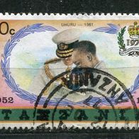 OAT030 Tansania, echt gelaufen o , Michel 87. 0,30 M€, (2017)