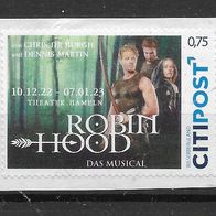 114) Citipost - Robin Hood ungestempelt auf Papier