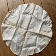 rundes Kissen aus Seide zum Bemalen Kissenhülle Kissenbezug Seidenmalerei, 42 cm