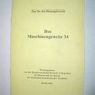 Beschreibung MG 34 der VP