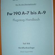 Beschreibung Fw190 (Bordfunkanlage) von 1944