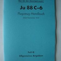 Handbuch Ju88 C-6 Teil 0 (allgem. Angaben) von 1942