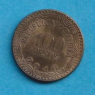 Kolumbien 100 Pesos 2016 Top