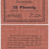 Vilshofen-Notgeld 50 Pfennig vom 1.12.1915 rötlichbraun Nr. 26521