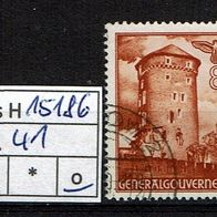 Los H15186: Generalgouvernement Mi. 41, gest