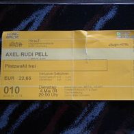 alte Konzertkarte, Axel Rudi Pell, 04.05.2004 in Nürnberg (T#)