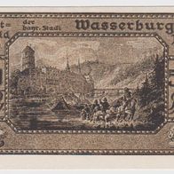 Wasserburg-Notgeld 50 Pfennig vom 15,10.1920,