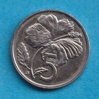 Cook Islands 5 Cent 1992