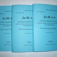 Beschreibung Ju 88 A-4 mit 232 Seiten von 1942