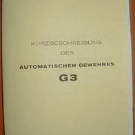 Beschreibung automatisches Gewehr G3