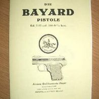 Beschreibung Pistole Bayard Kal.7,65/9mm kurz