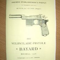 Beschreibung Pistole Bayard Mod.1908