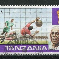OAT191 Tansania, echt gelaufen o , Michel 97. 1,00 M€, (2017)