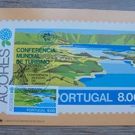 Portugal 340 MK Maximumkarte Tourismuskonferenz 1980