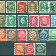 Deutsches Reich gestempelt aus Nr. 340-525 wie auf dem Bild zu sehen