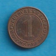 1 Reichspfennig 1934 A