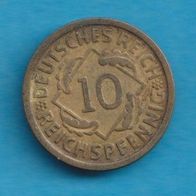 10 Reichspfennig 1925 D