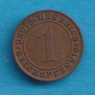 1 Reichspfennig 1929 A