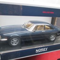 Norev Jaguar XJ-S Coupe blaum. innen hell beige 1988 1:18